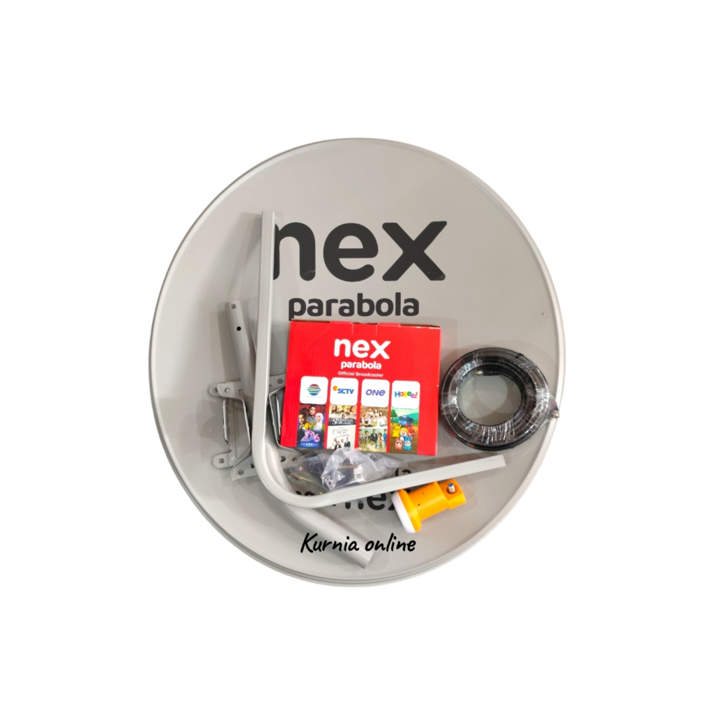 Parabola mini odu 60cm kuband paket receiver nex mola parabola