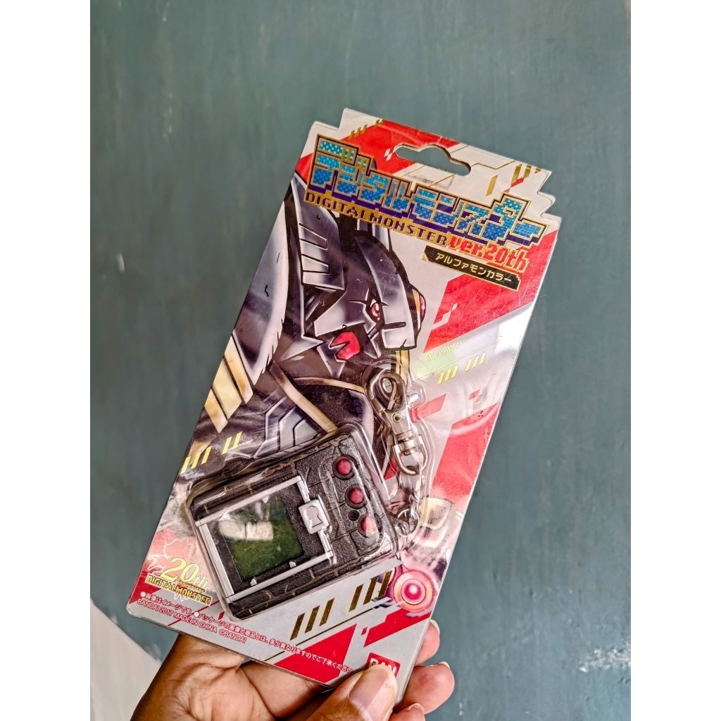 DIGIMON VPET ALPHAMON 20TH ANNIVERSARY BUKAN OMEGAMON PENDULUM DIGIVICE COLOR DMX