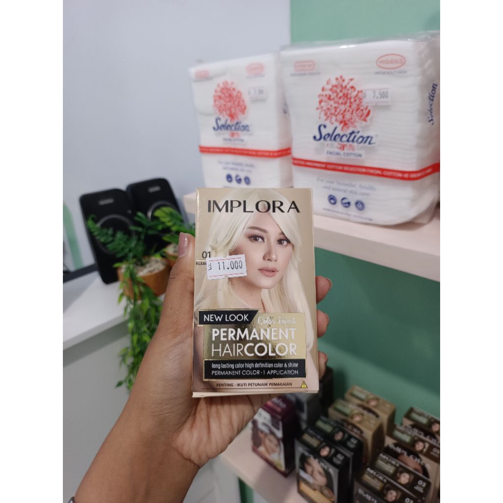 Implora Hair Coloring | Pewarna Rambut Implora | Cat Rambut Implora