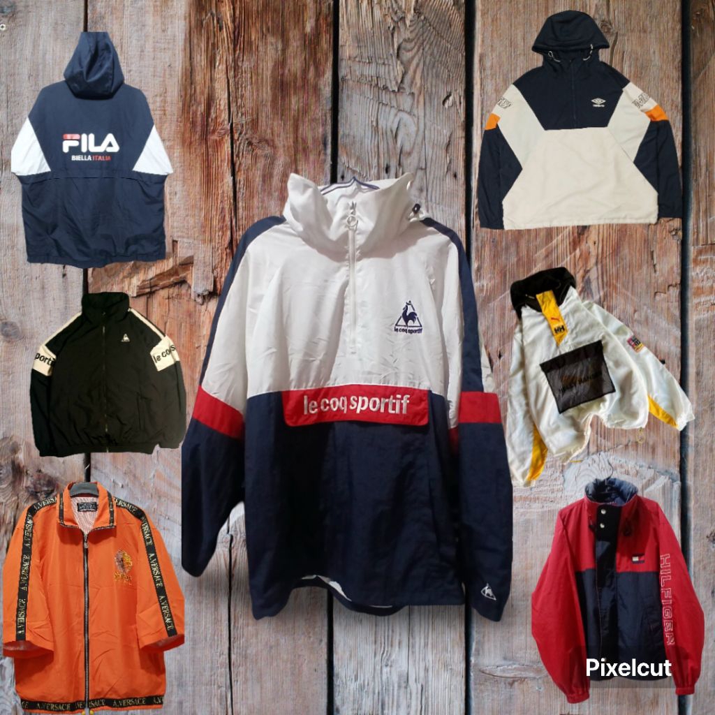 Winbreaker colourblok vintage,outdoor