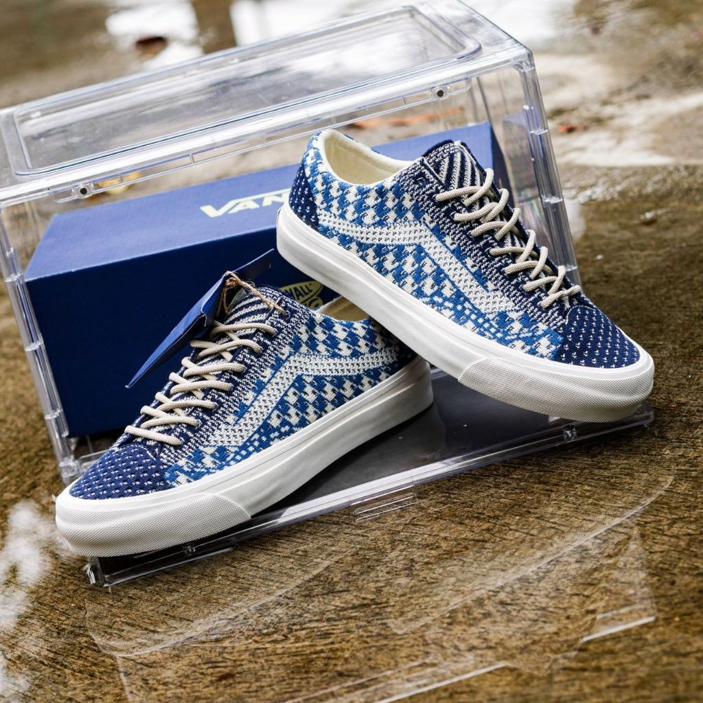 Sepatu Original Vans Old Skool 36 LX EK STV "Navy Turtledove" (BNIBWT) Sneakers Kasual Lifestyle Out