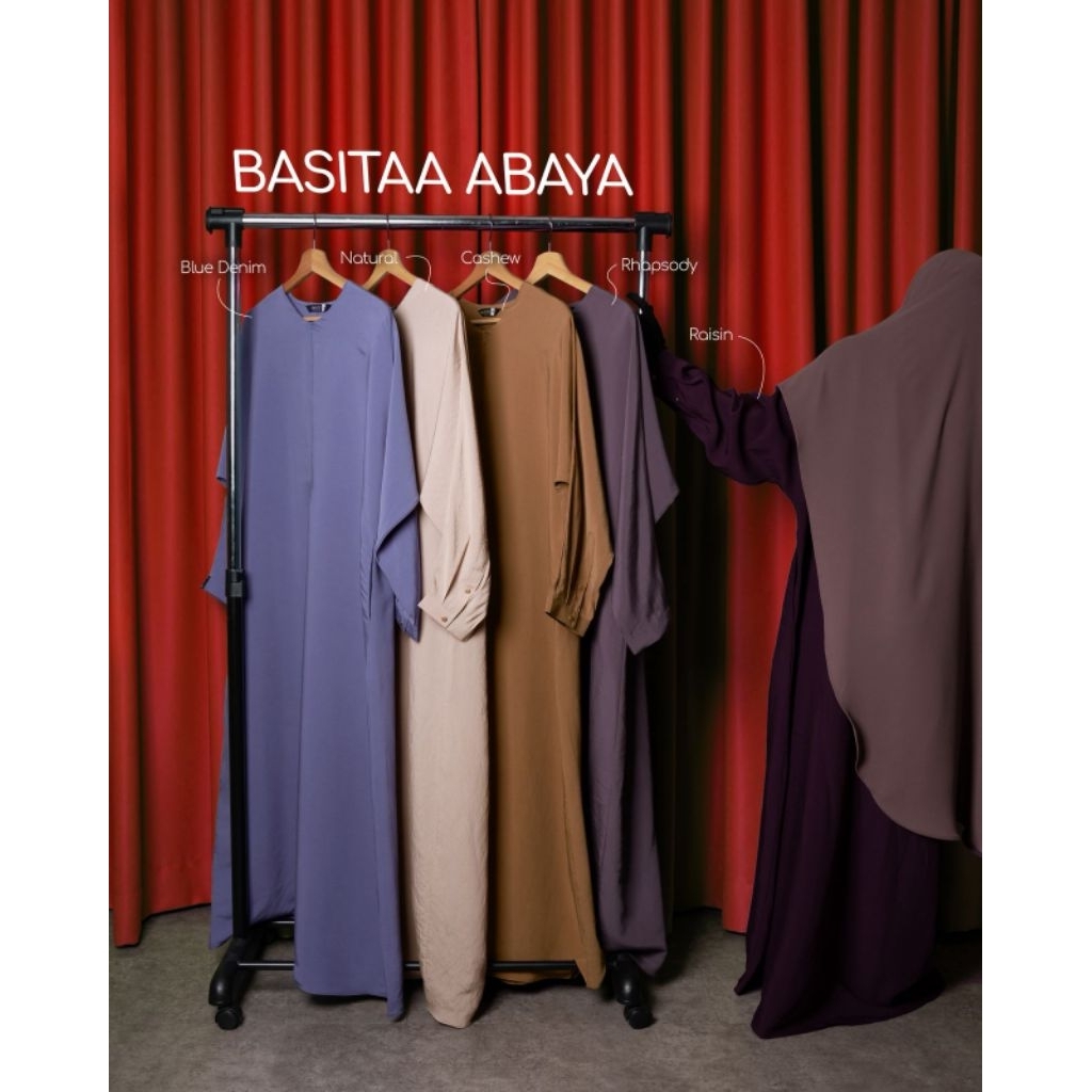 Aljenna NWT Basita Abaya Rapshody Sz L / Fuse Triangle / Shoulder / PL Rana Abaya Black Pearl / PL F