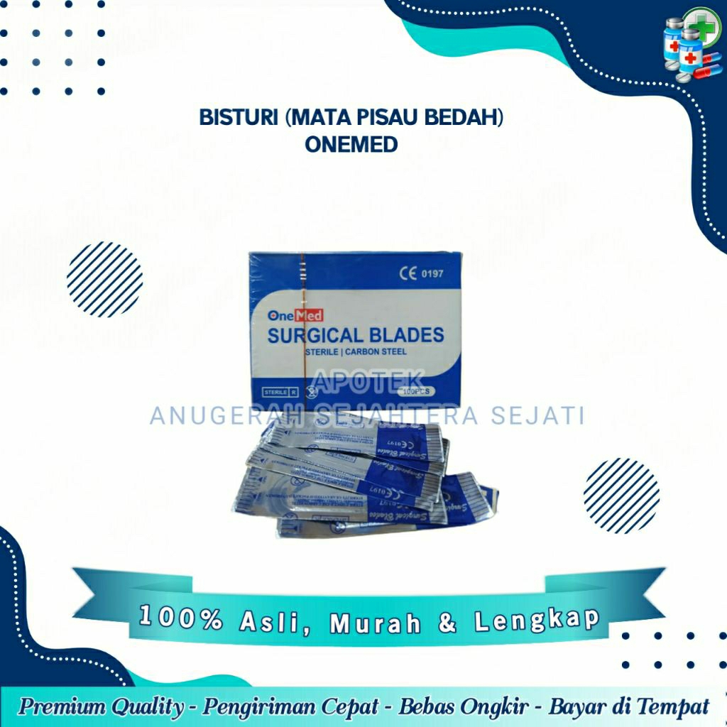 BISTURI MATA PISAU BEDAH - ONEMED