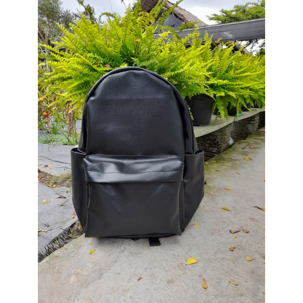 Tas Ransel Waterproof RANSEL Kulit Premium bahan tebal Bagpack Pria Wanita