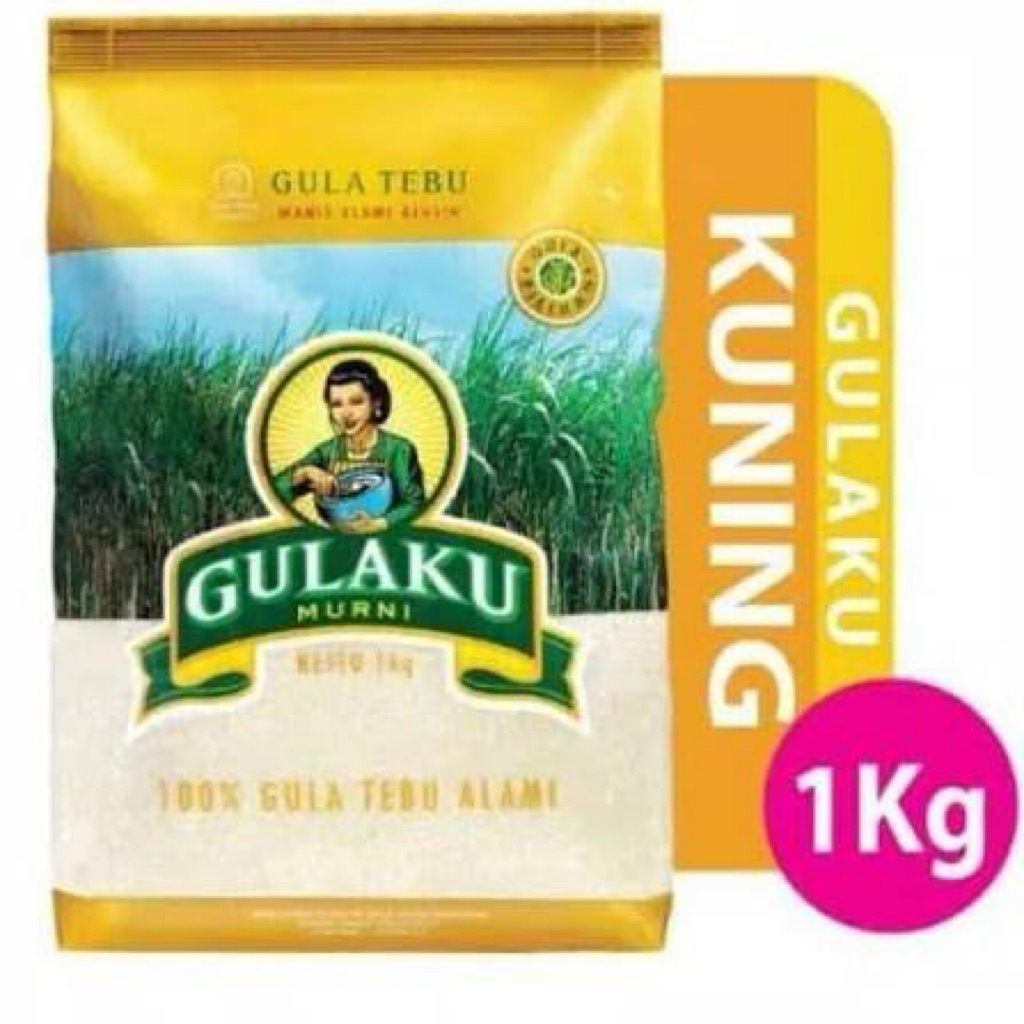 

GULAKU Gula Pasir Tebu Kuning 1 kg