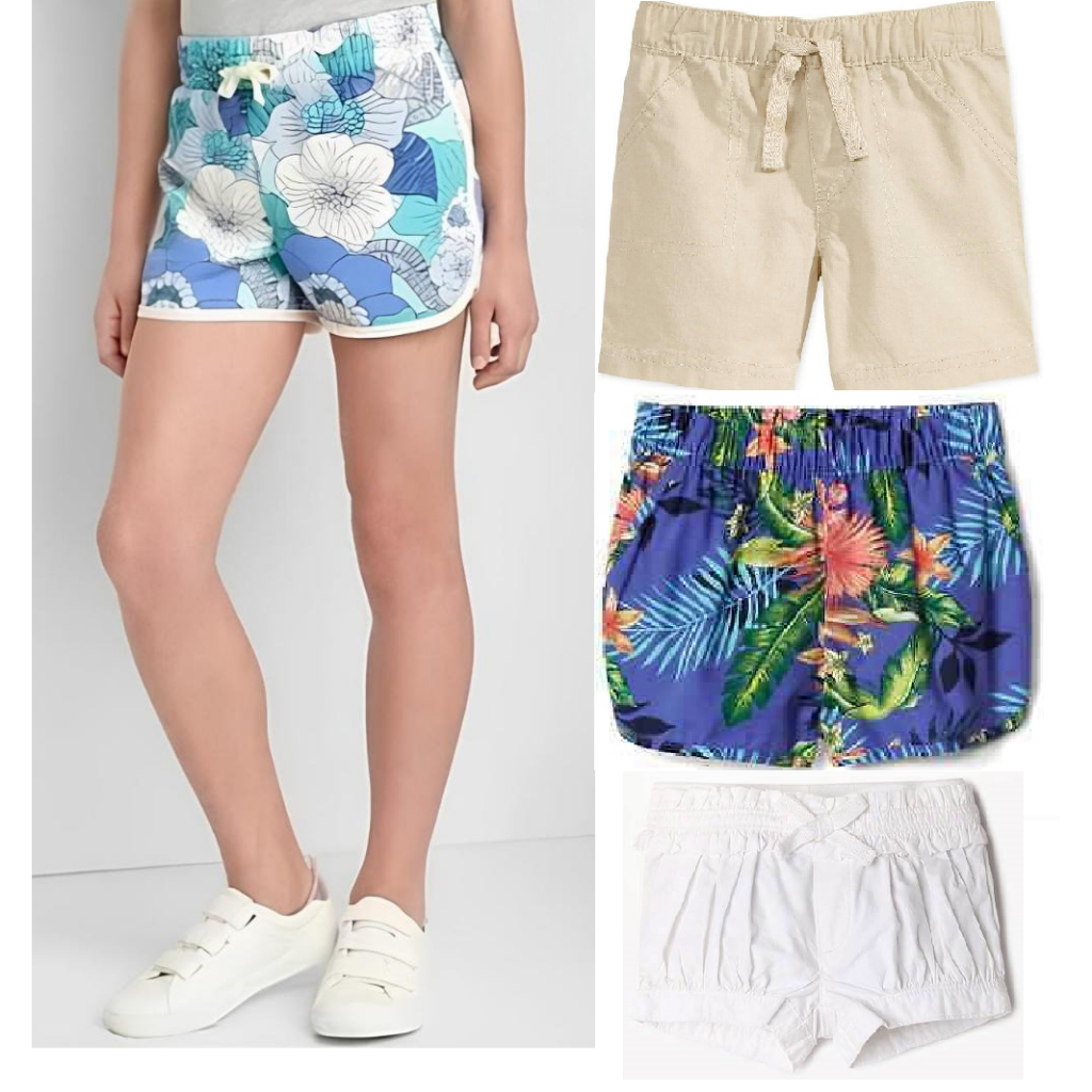 Pabrik branded GP short pants kids 3 6 12 18 months bulan 8 years tahun S M L XXL bawahan hotpants p