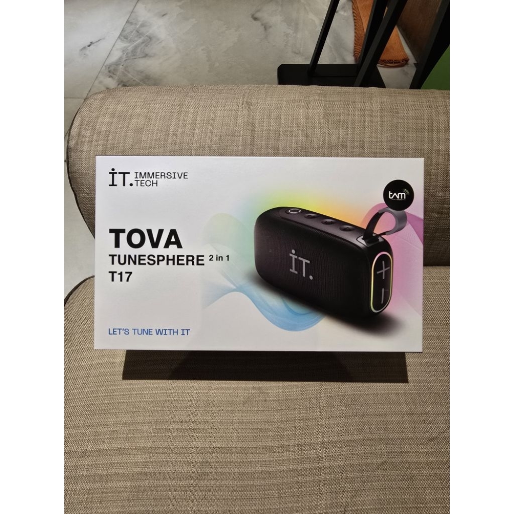 speaker tova tunesphere 2 in 1 t17