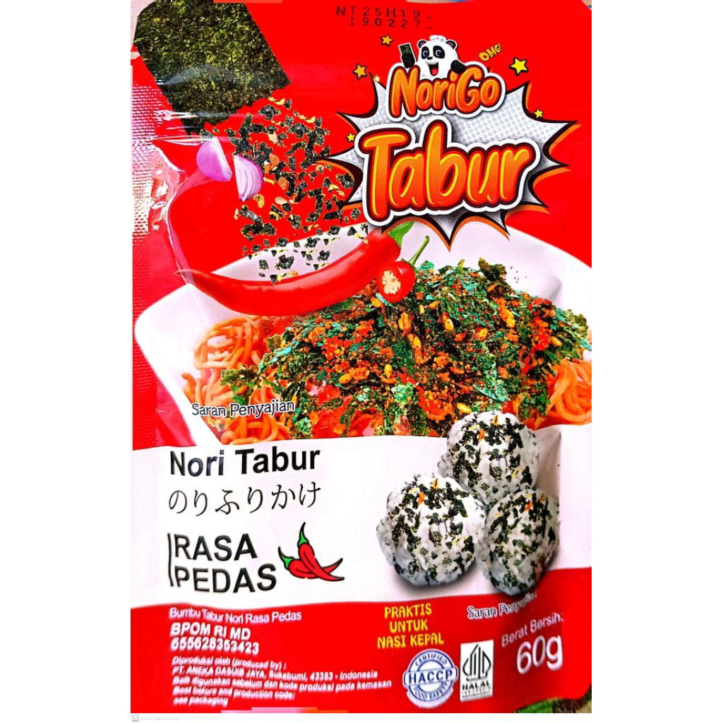 

Noritabur(Rasa pedas) 60gr