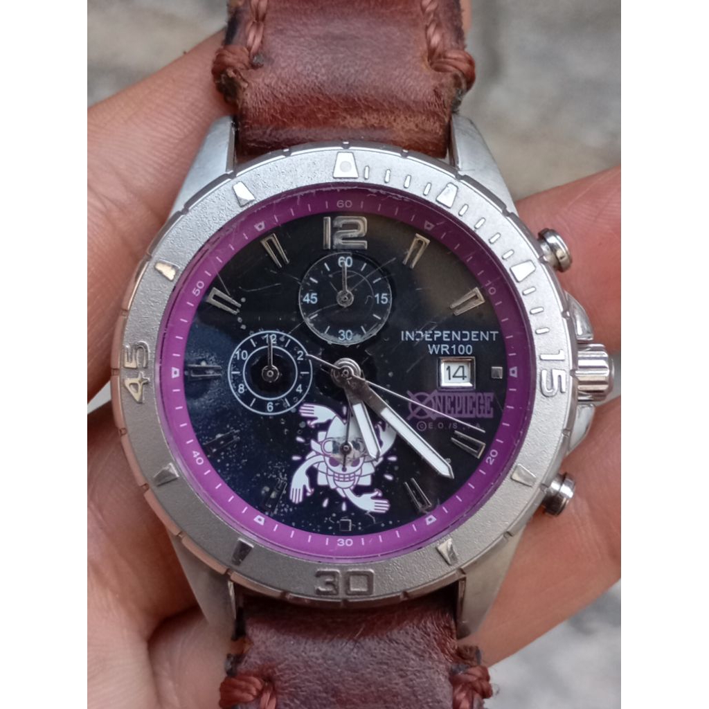 jam tangan independent by citizen one piece edition second preloved original