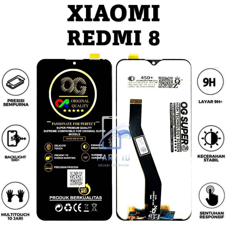 LCD TOUCHSCREEN XIAOMI REDMI 8 FULLSET ORIGINAL 100%