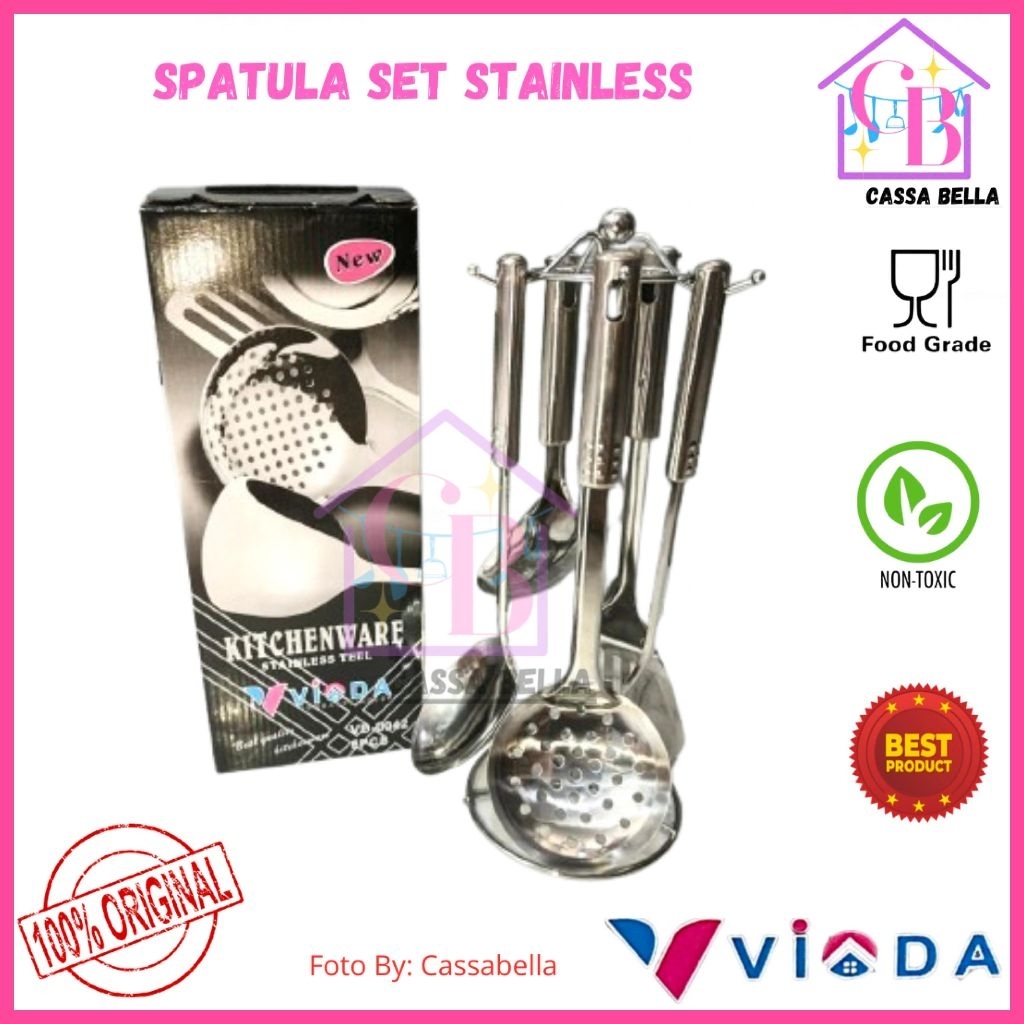 Spatula Set 5pcs Stainless Steel / Kitchenware Stainless Steel / Kitchen Tools Stainless