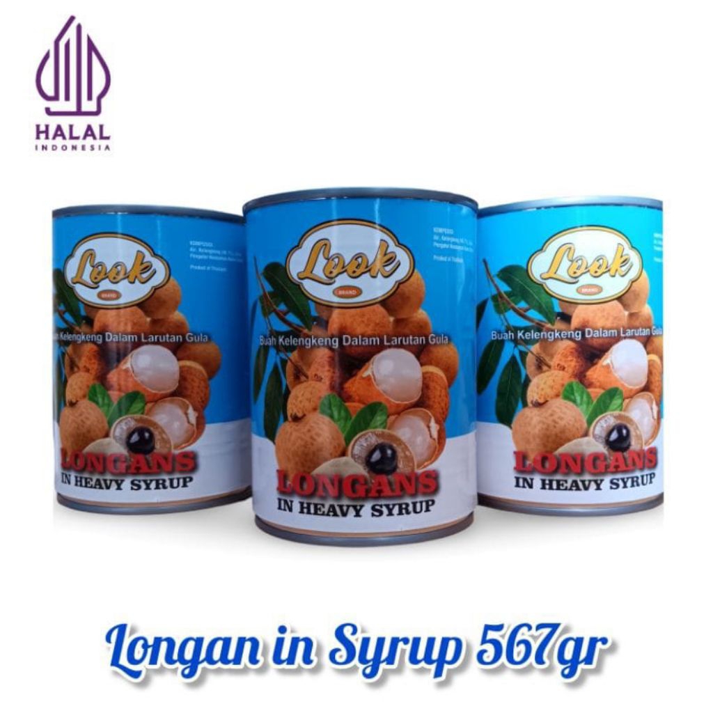

Longan look kaleng Syrup