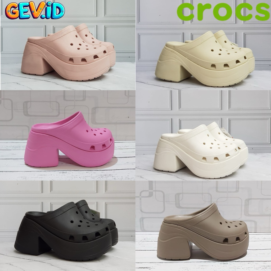 SANDAL CROCS SIREN CLOG  - CROCS SIREN - SANDAL CROCS WANITA