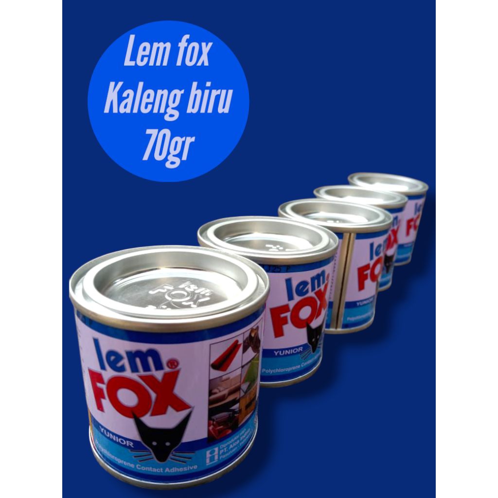 lem fox 70g/lem kuning/lem kaleng