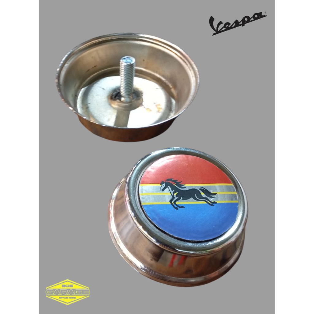 spiner spinner kuncian dop weldop wealdop pelek velg Vespa R10 Viar kuda jingkrak best quality harga