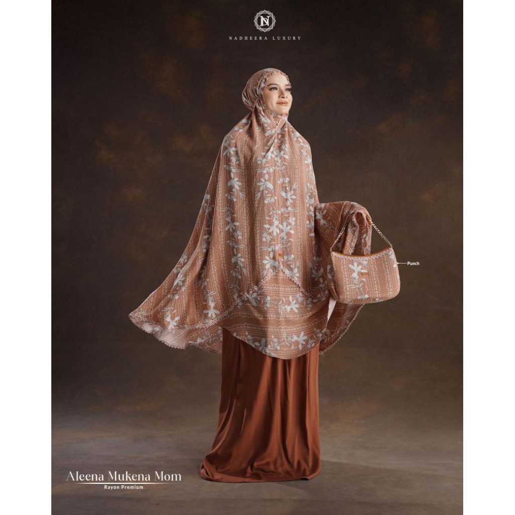 ALEENA MUKENA MOM// NADHERA LUXURY✅