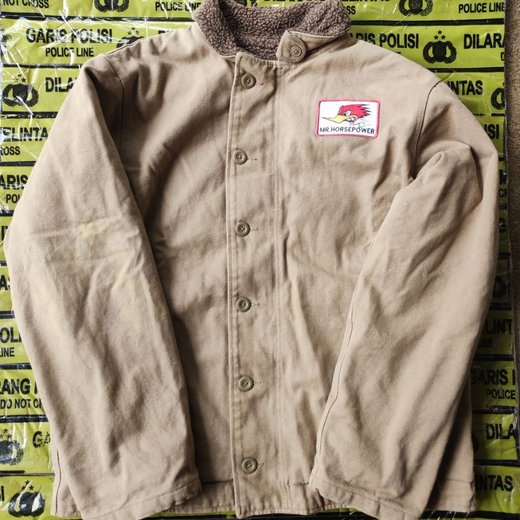 N1 Deck Jacket USN Navy Department Backer Production