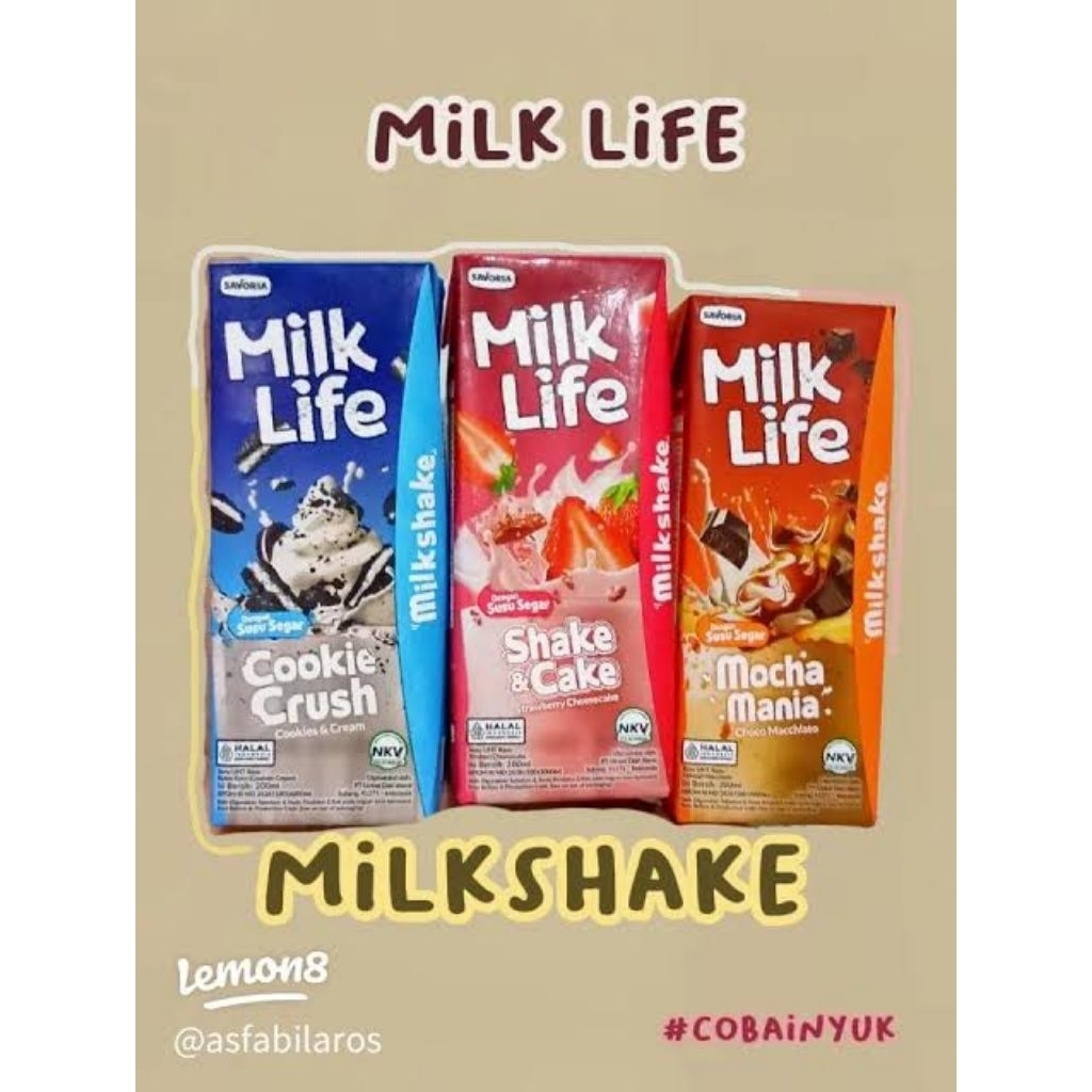 Milk life shake 200ml