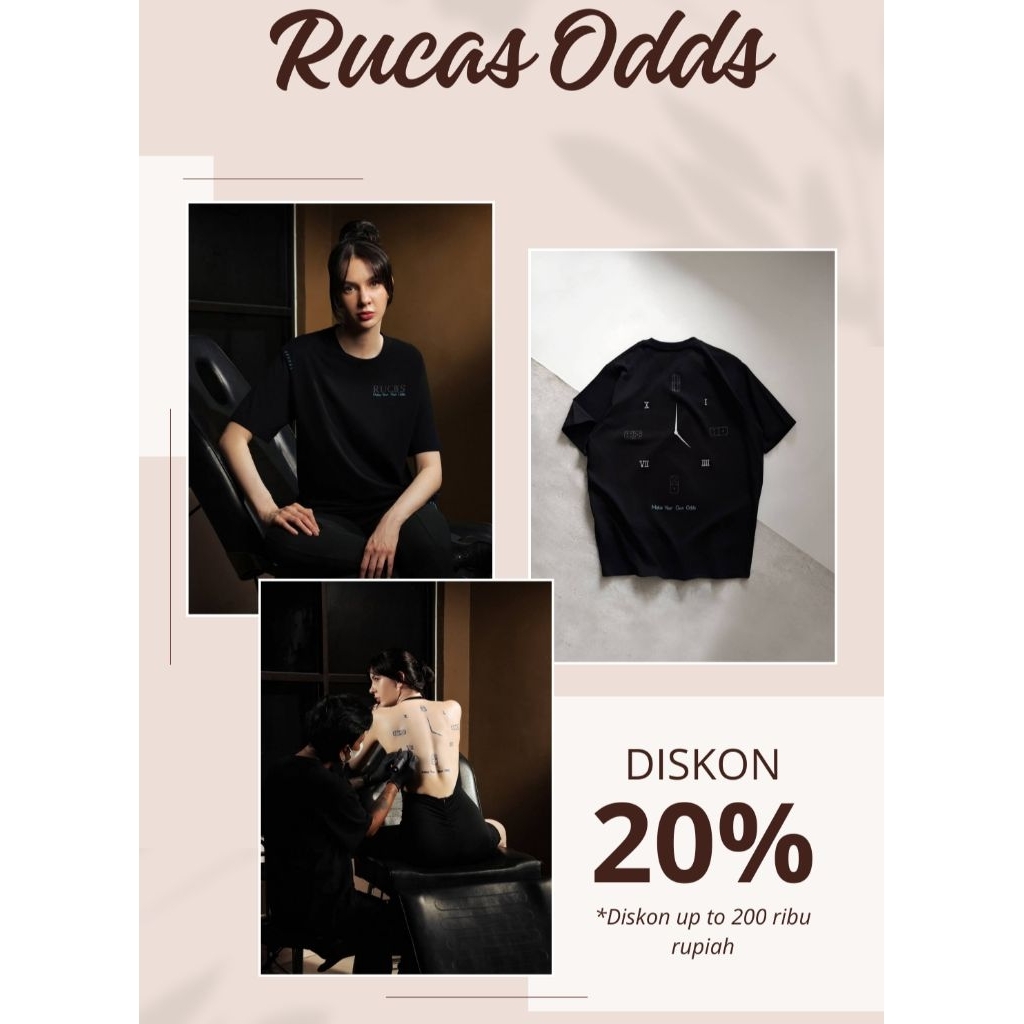 Rucas Odds / Rucas Ods / Rucas Odd / Rucas Make Your Own Odds / Rucas Make Your Own Odd / Baju Rucas