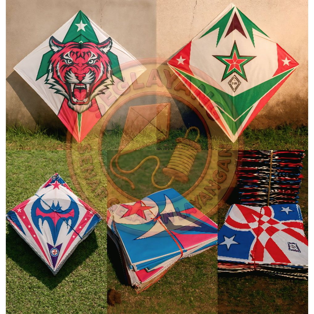 Layangan Murah Aduan 100 Pcs