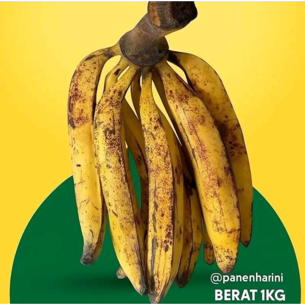 

1kg Pisang tanduk madu super Jumbo asli Temanggung