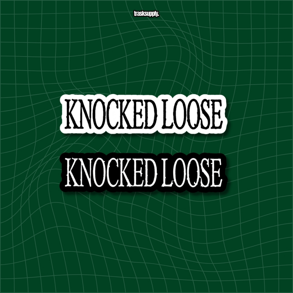 Sticker Knocked Loose - STICKER BAND