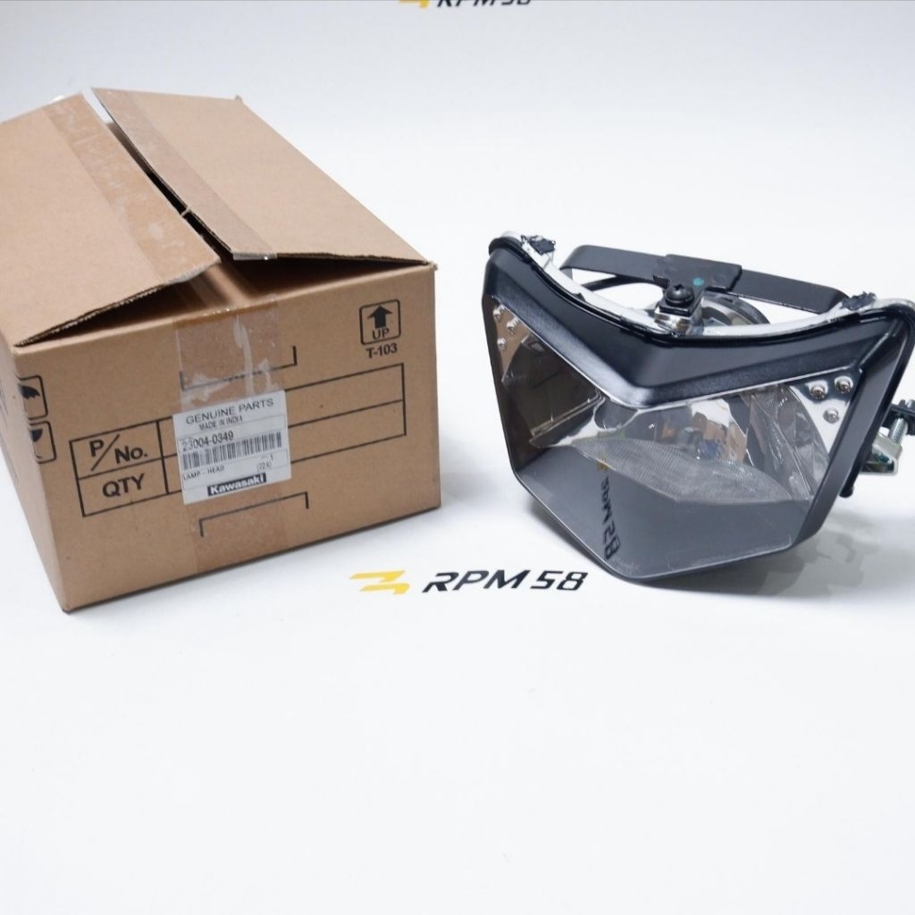 reflektor headlamp head lamp lampu depan kawasaki klx250 klx 250 dtracker 250 original