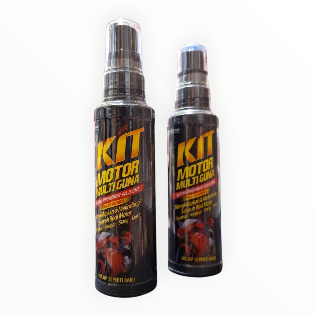 KIT BOTOL 100ml/KIT Semprot/Pengkilap Body Motor Mobil/Pembersih
