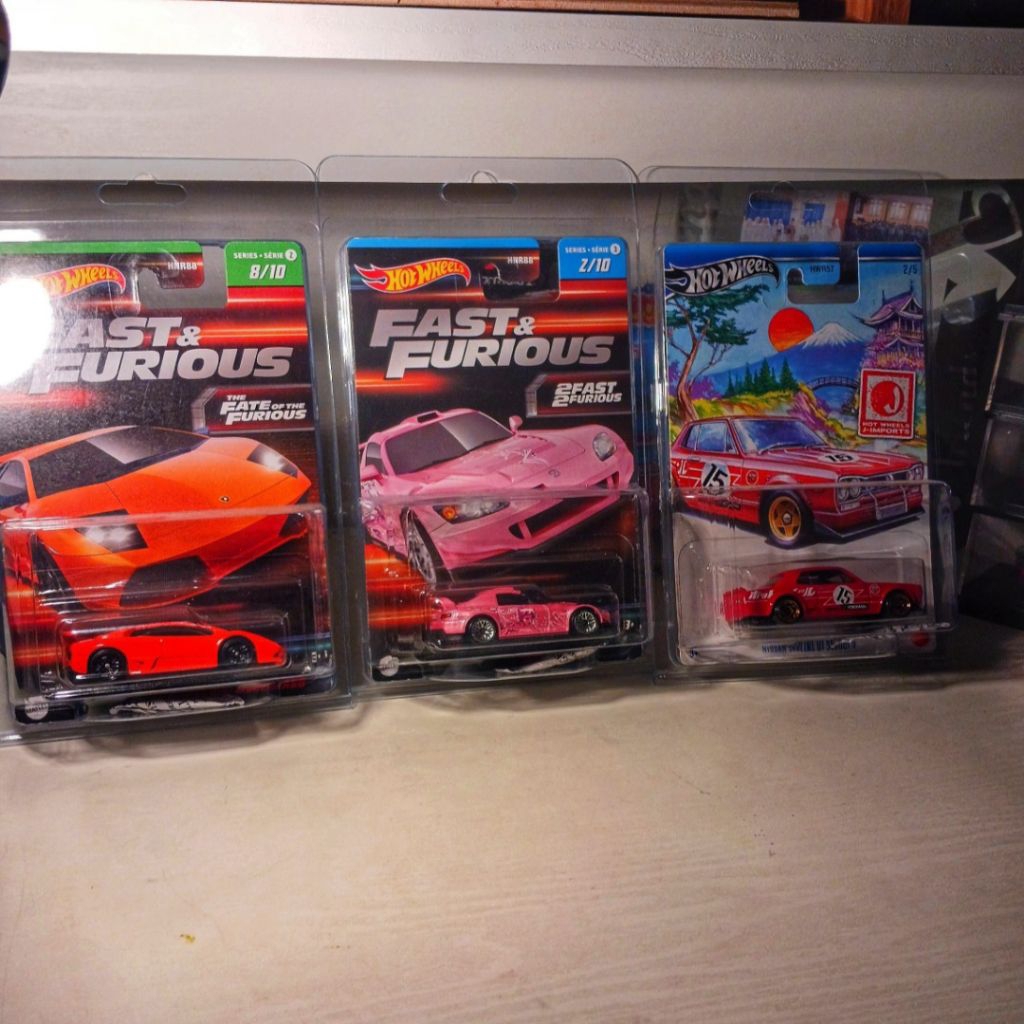 Hotwheels Suki,R34,Supra,paket