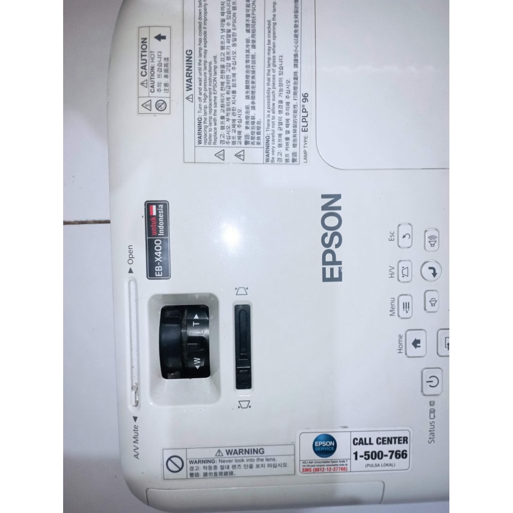 Proyektor Epson EB X400 Minus Mati