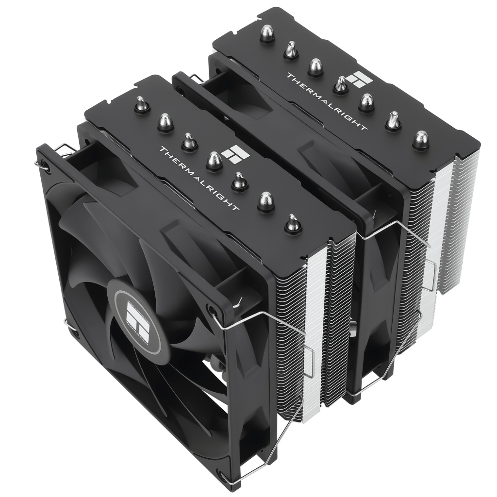Pendingin Prosesor Cooler CPU HSF Dual Tower Thermalright Phantom Spirit 120 SE Hitam