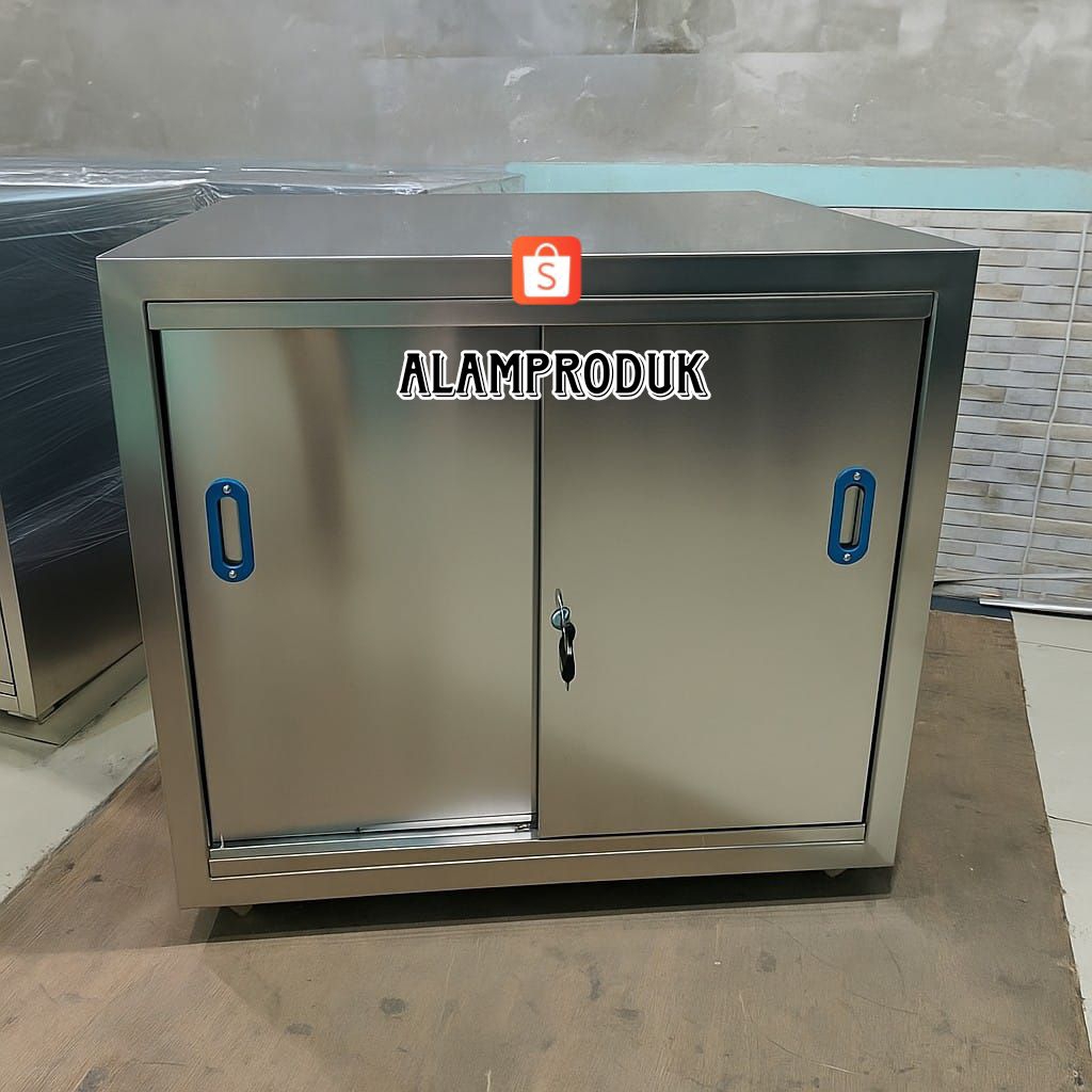 Meja cabinet stainless / meja cabinet / meja stainless cabinet
