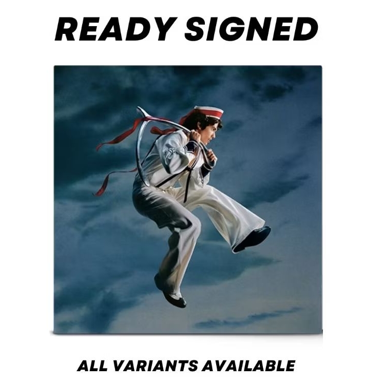 READY SIGNED Conan Gray - Wishbone ALL VARIANTS (Black Cat Edition) (Shooting Star) Signed CD Signed