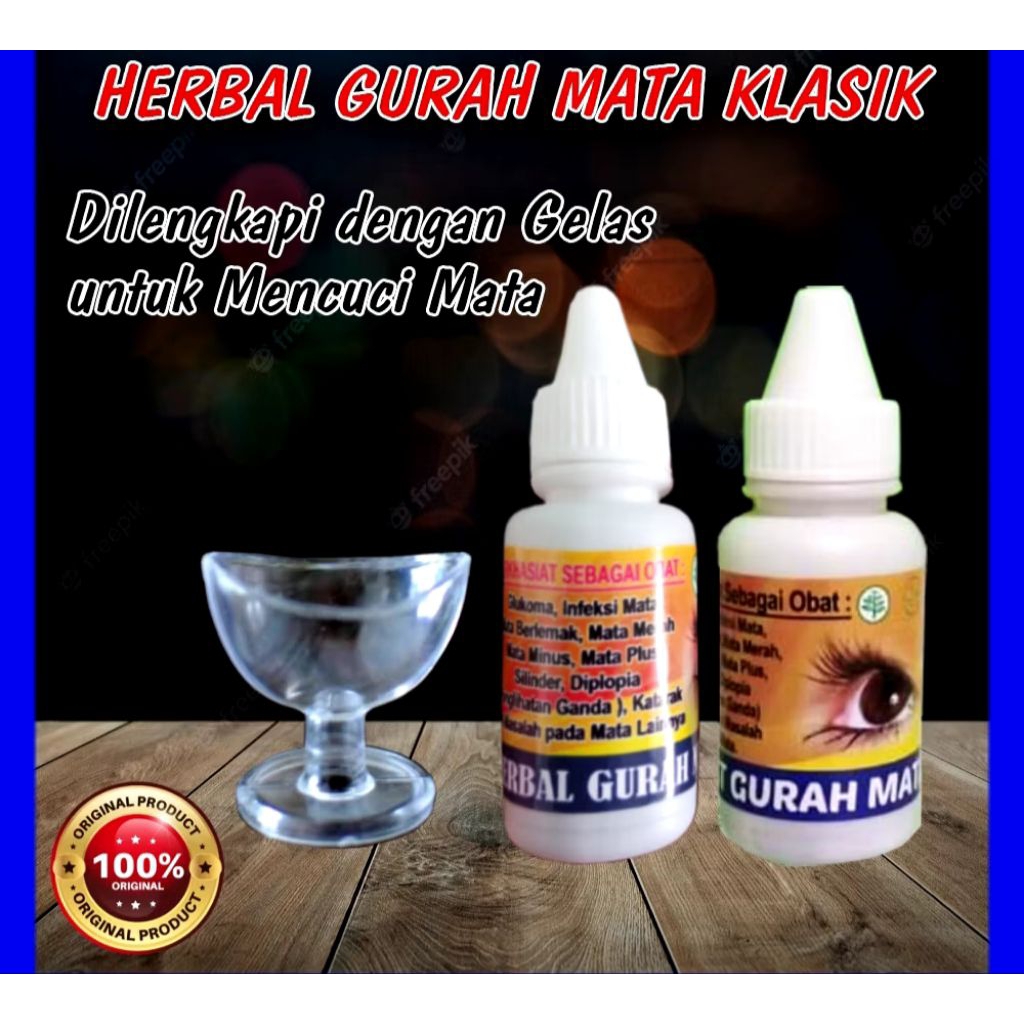 Herbal Gurah Mata Klasik mengatasi semua keluhan pada mata katarak  dan keluhan yang lainnya