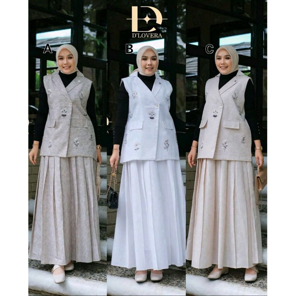 AMERA SET- NAWA TUNIK SET ROK BY D'LOVERA