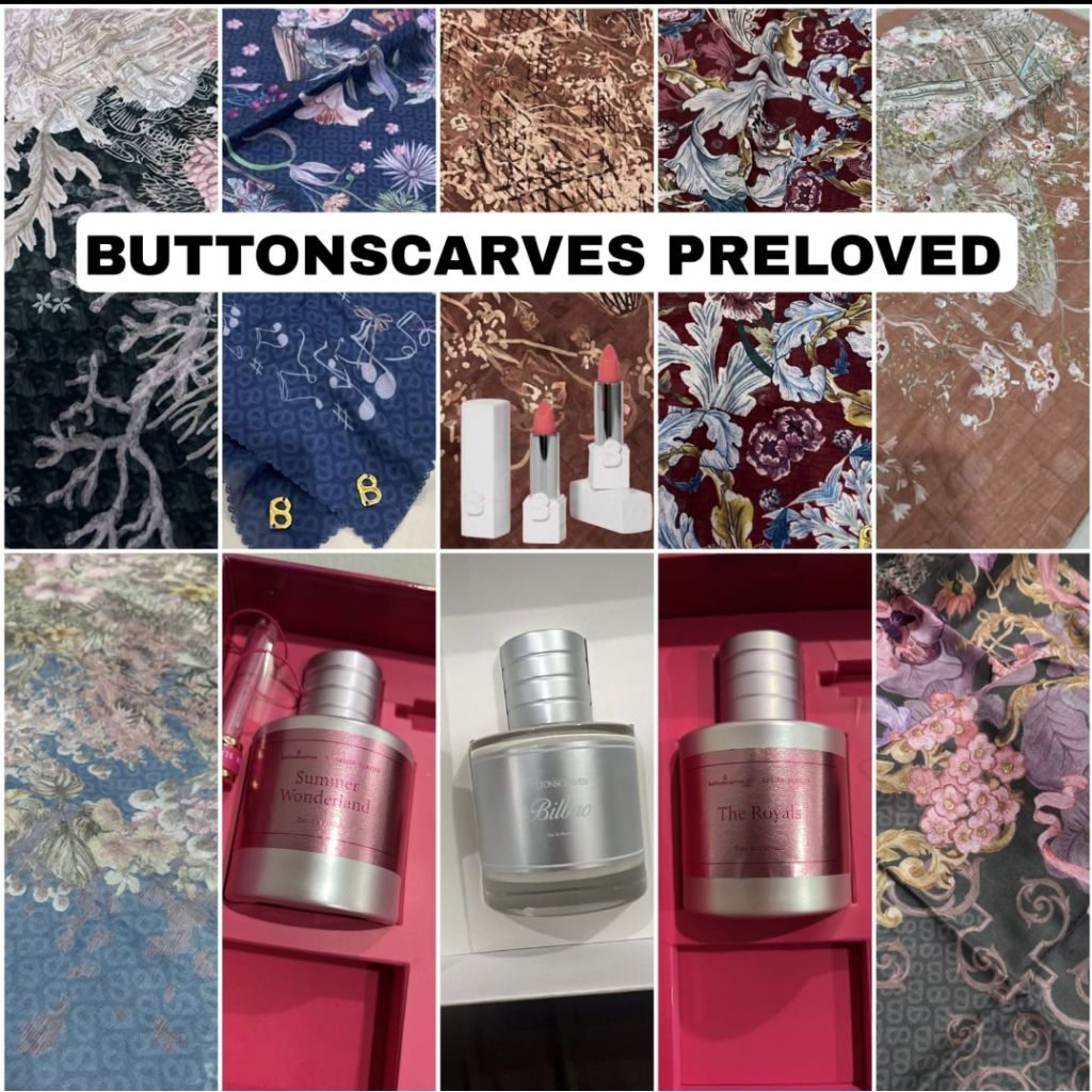 BUTTONSCARVES PRELOVED BUTTONSCARVES BEAUTY PARFUM PRELOVED