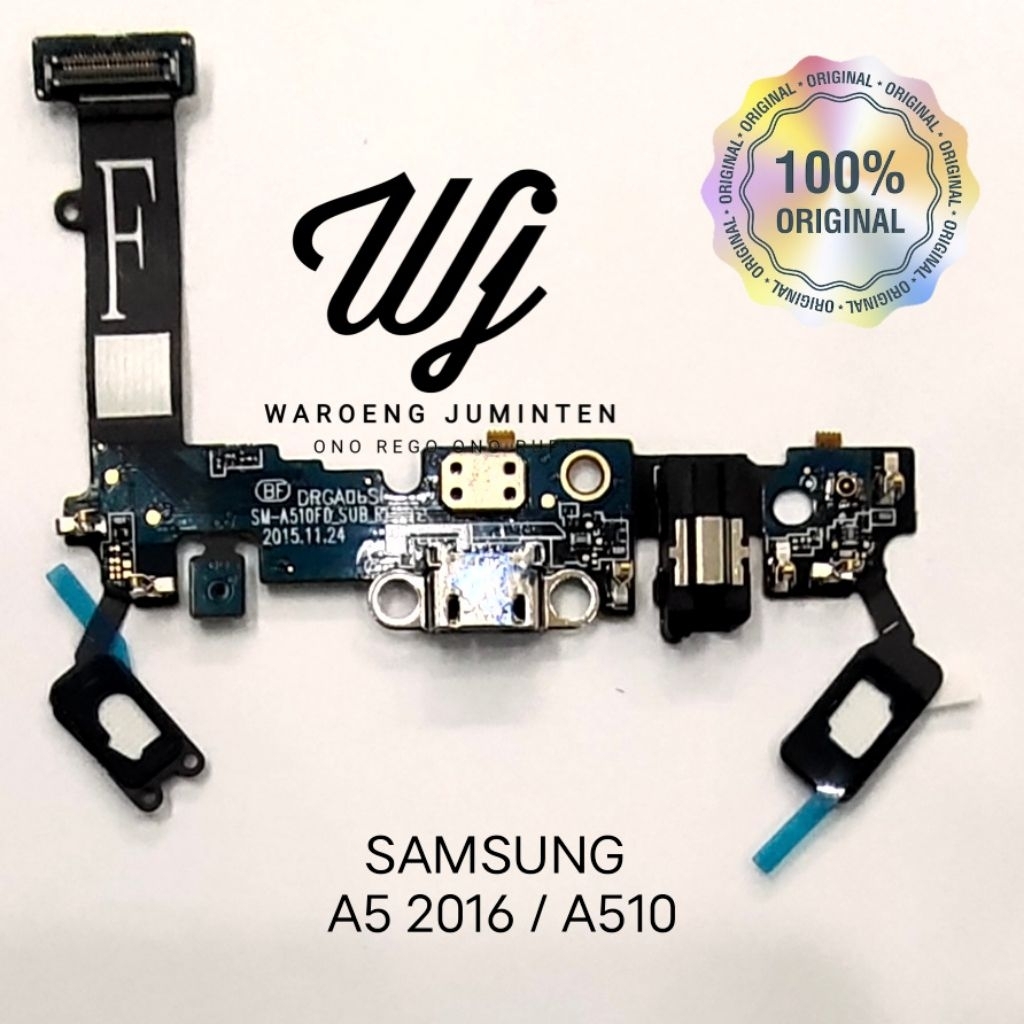 KONEKTOR CAS SAMSUNG A5 2016 / BOARD CAS SAMSUNG A510 / FLEXIBLE BOARD TC SAMSUNG A5 2016 ORIGINAL