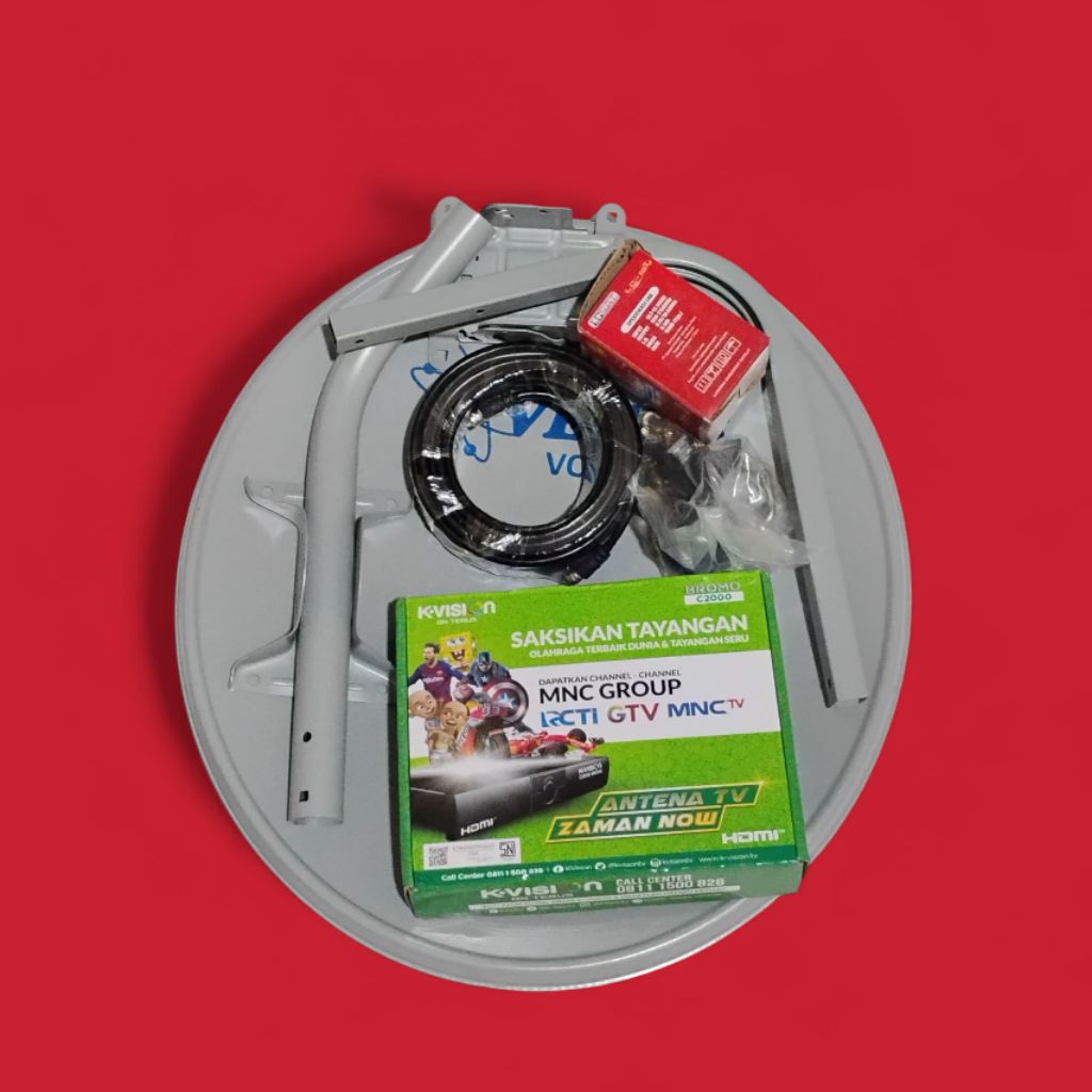 parabola mini kvision komplit