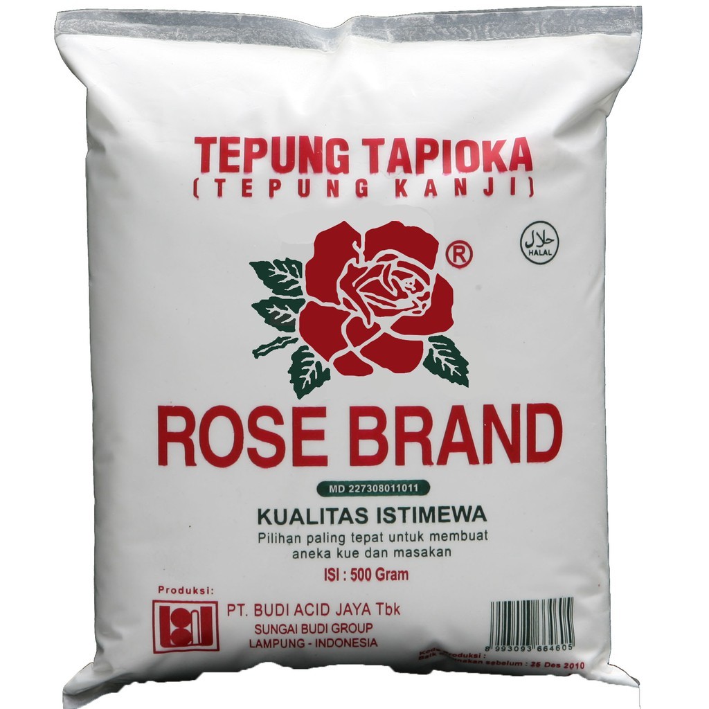 

Rose Brand Tepung Kanji Tapioka 500gr / Tepung Tapioka