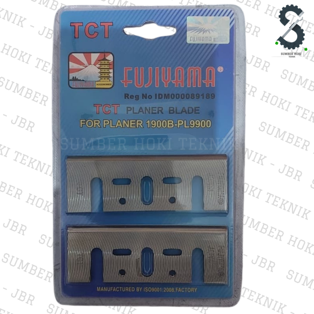 TCT Planer Blade FUJIYAMA. Mata Pisau Ketam Kayu Fujiyama TCT ORIGINAL