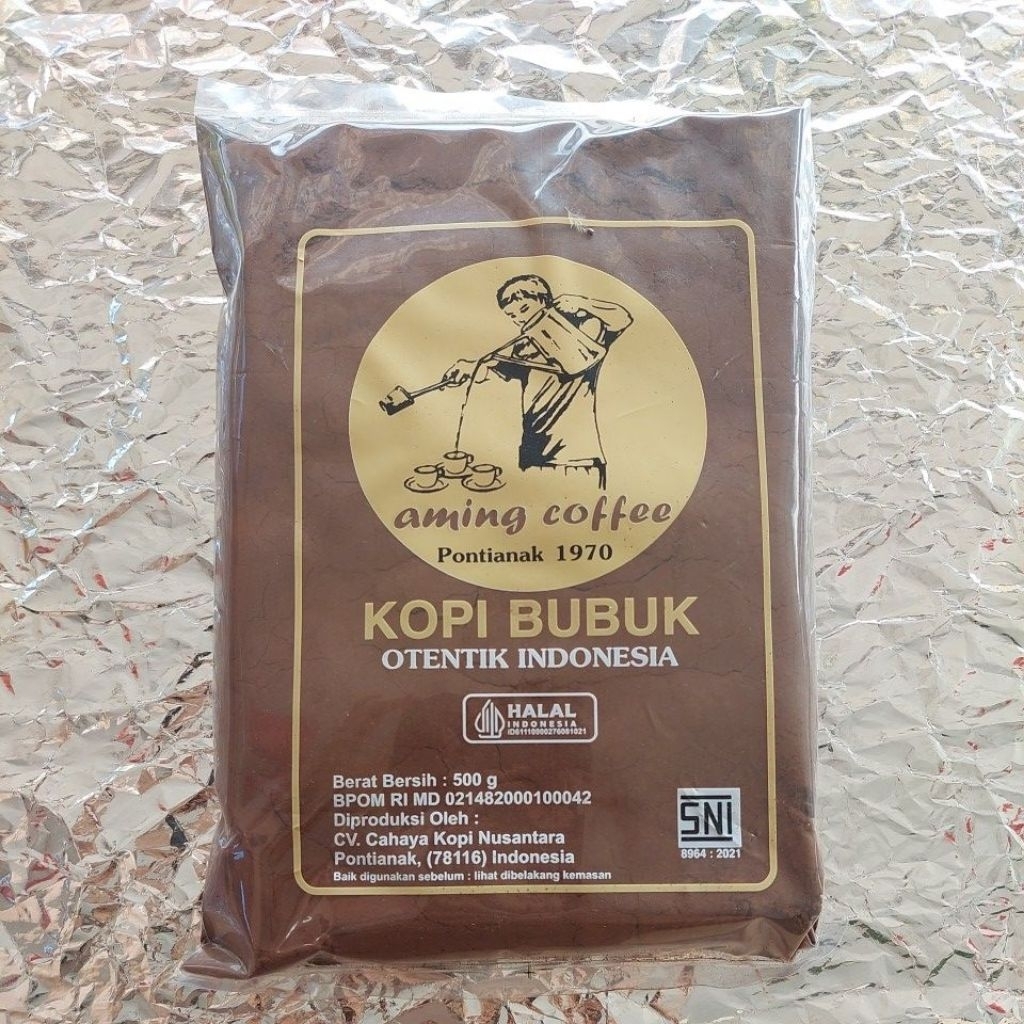 Kopi Aming 500 Gram Asli Pontianak Original