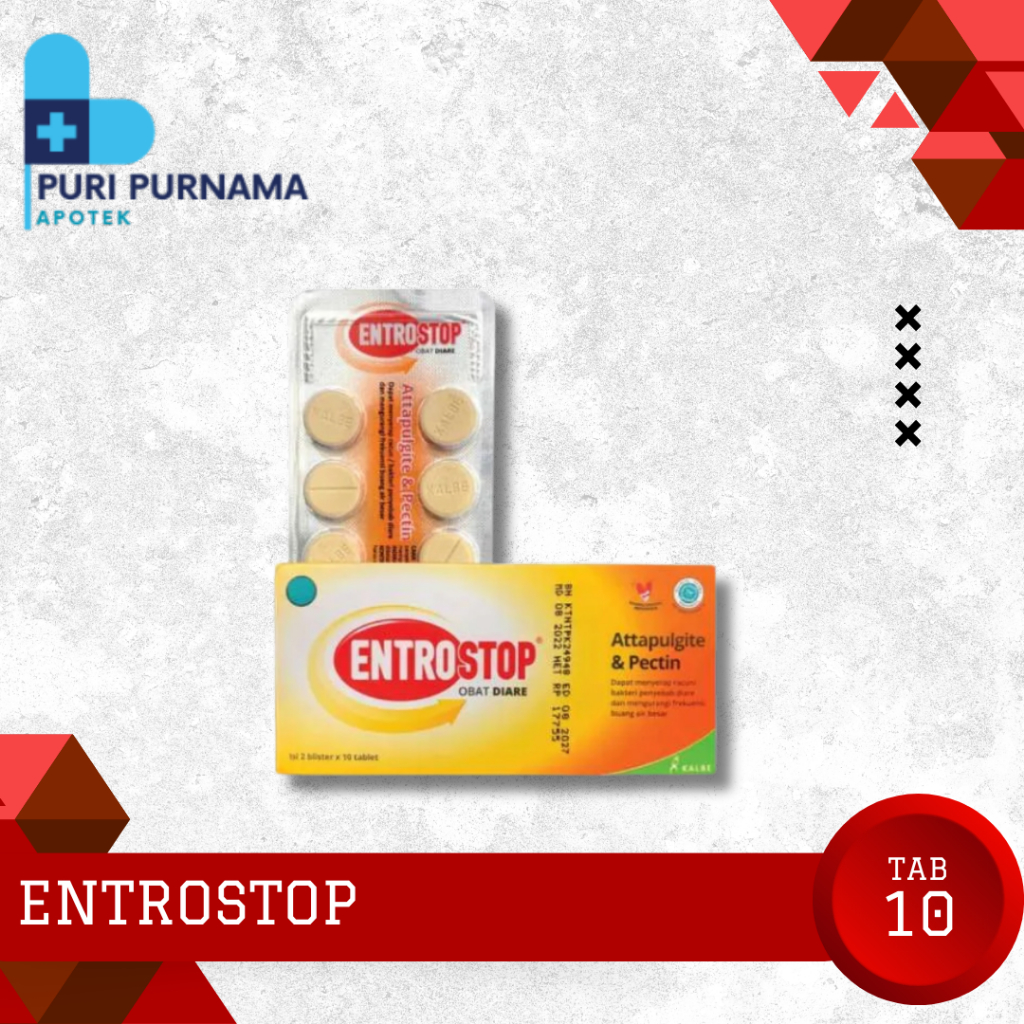 ENTROSTOP 1 STRIP 10 TABLET / DIARE