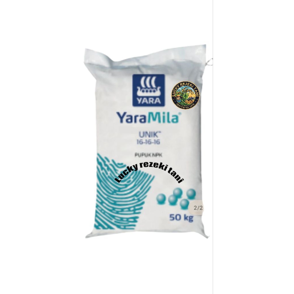 Pupuk NPK 16-16-16 Yara Mila Unik Original 50kg