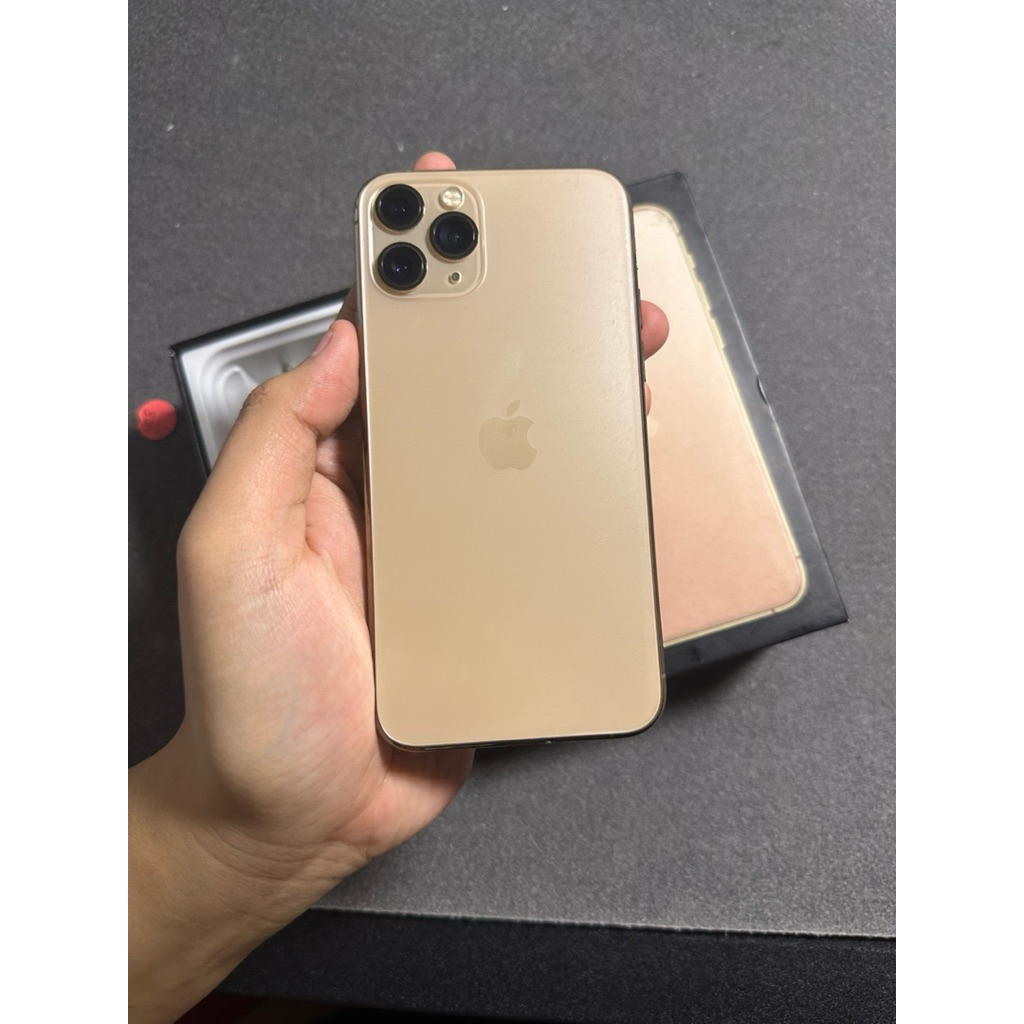 iphone 11 pro 256 gb gold fullset
