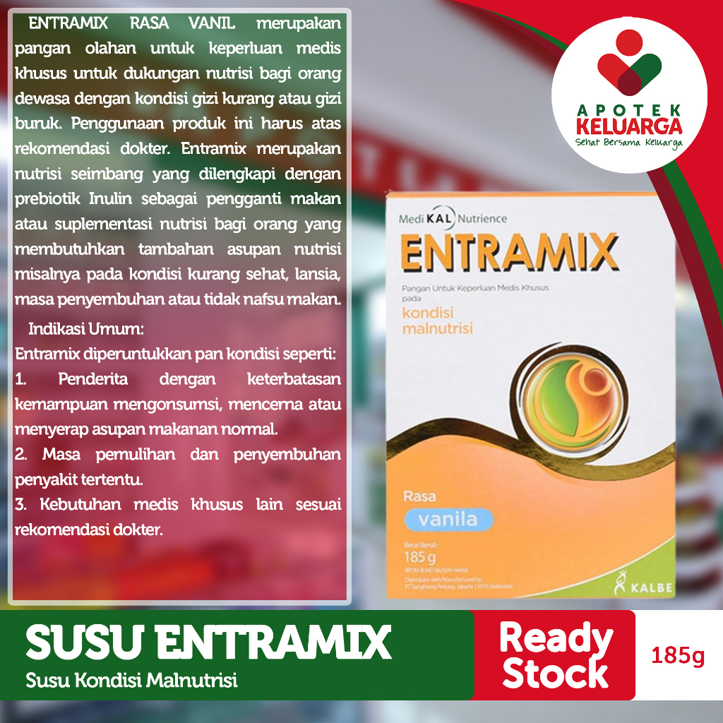 Susus Entramix Vanilla 185gr