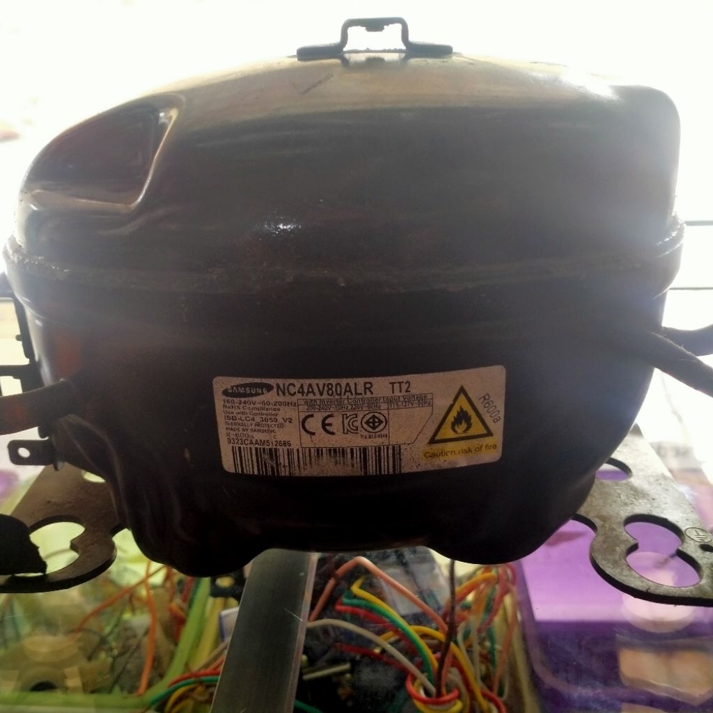 Kompresor Kulkas Inverter Samsung NC4AV80ALR (SECOND CABUTAN)