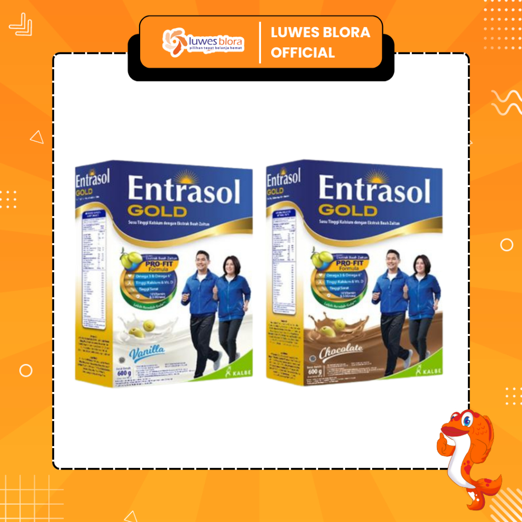 

Entrasol Gold Vanila Coklat 560g