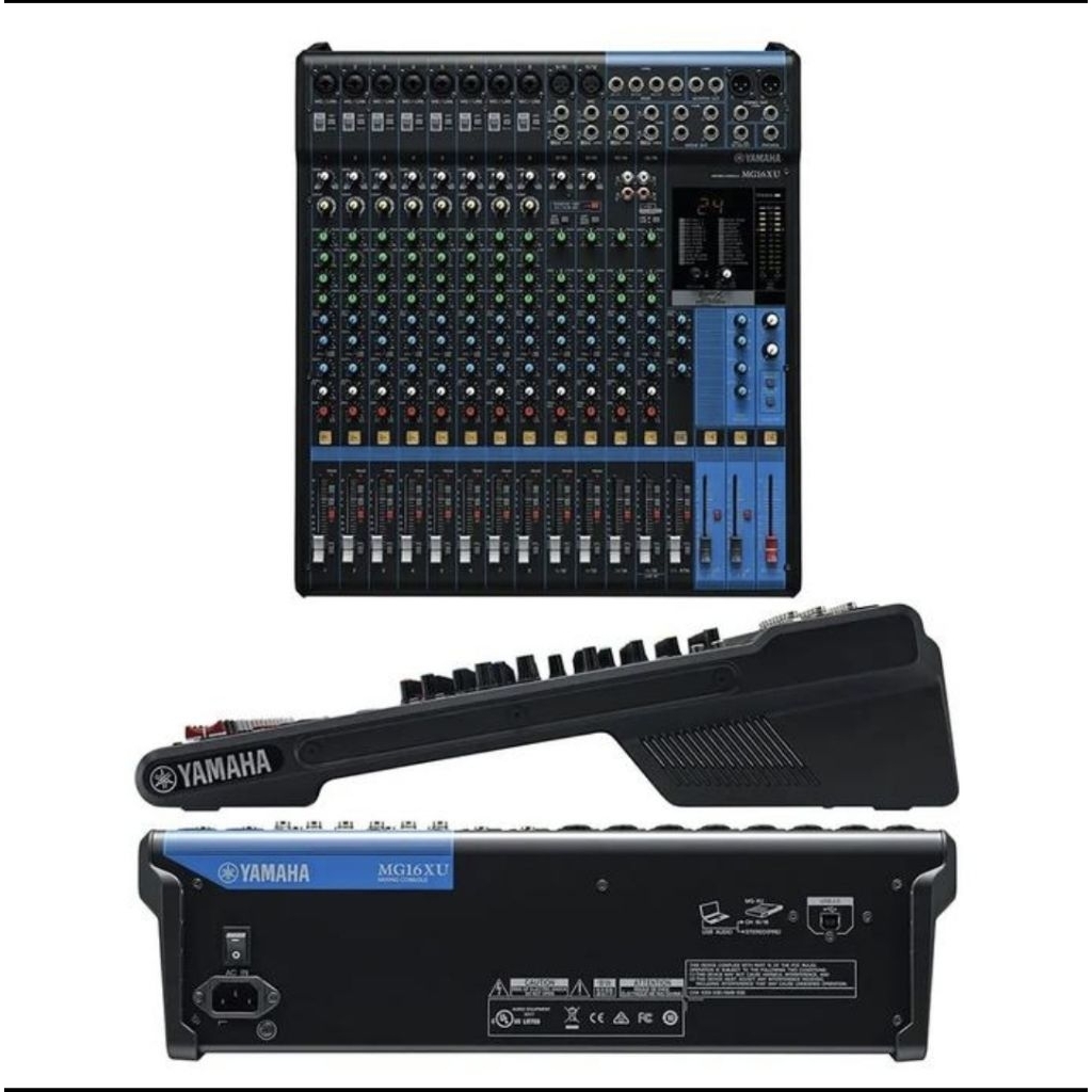 Mixer Yamaha Mg16xu mg 16 xu 16 ch made in malaysia original garansi resmi yamaha
