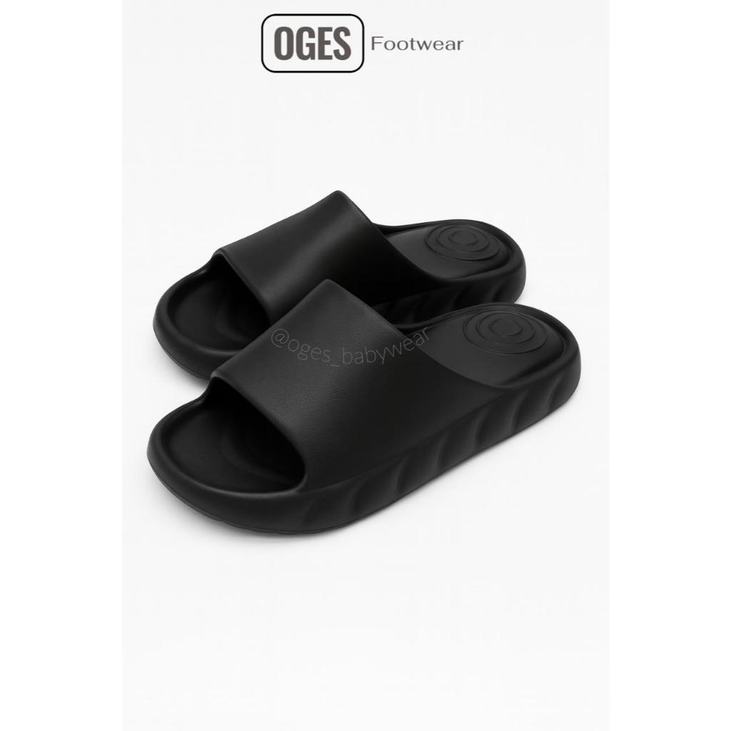 Sandal Selop Recovery Pria Laki Laki Polos Empuk