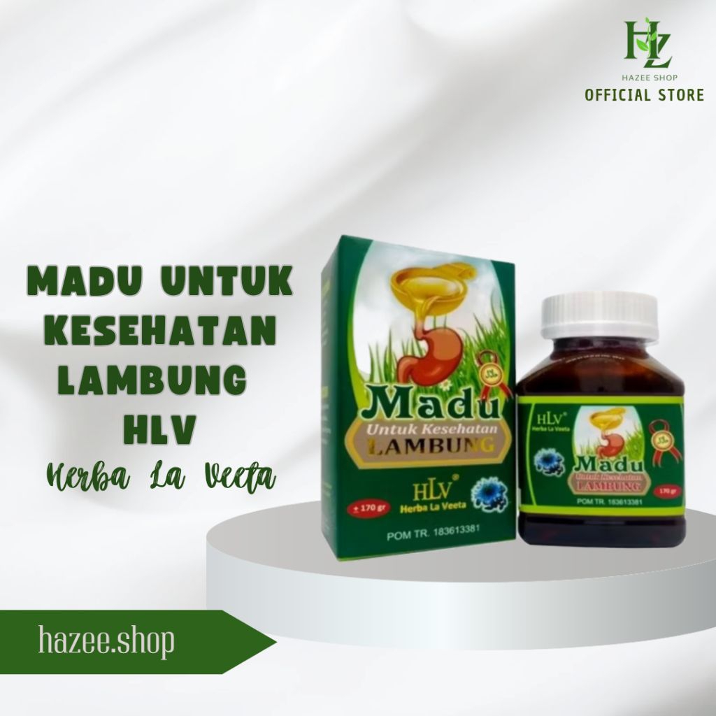 Madu Untuk Kesehatan Lambung HLV Original, Madu untuk Maag dan Gangguan Lambung 170 gram
